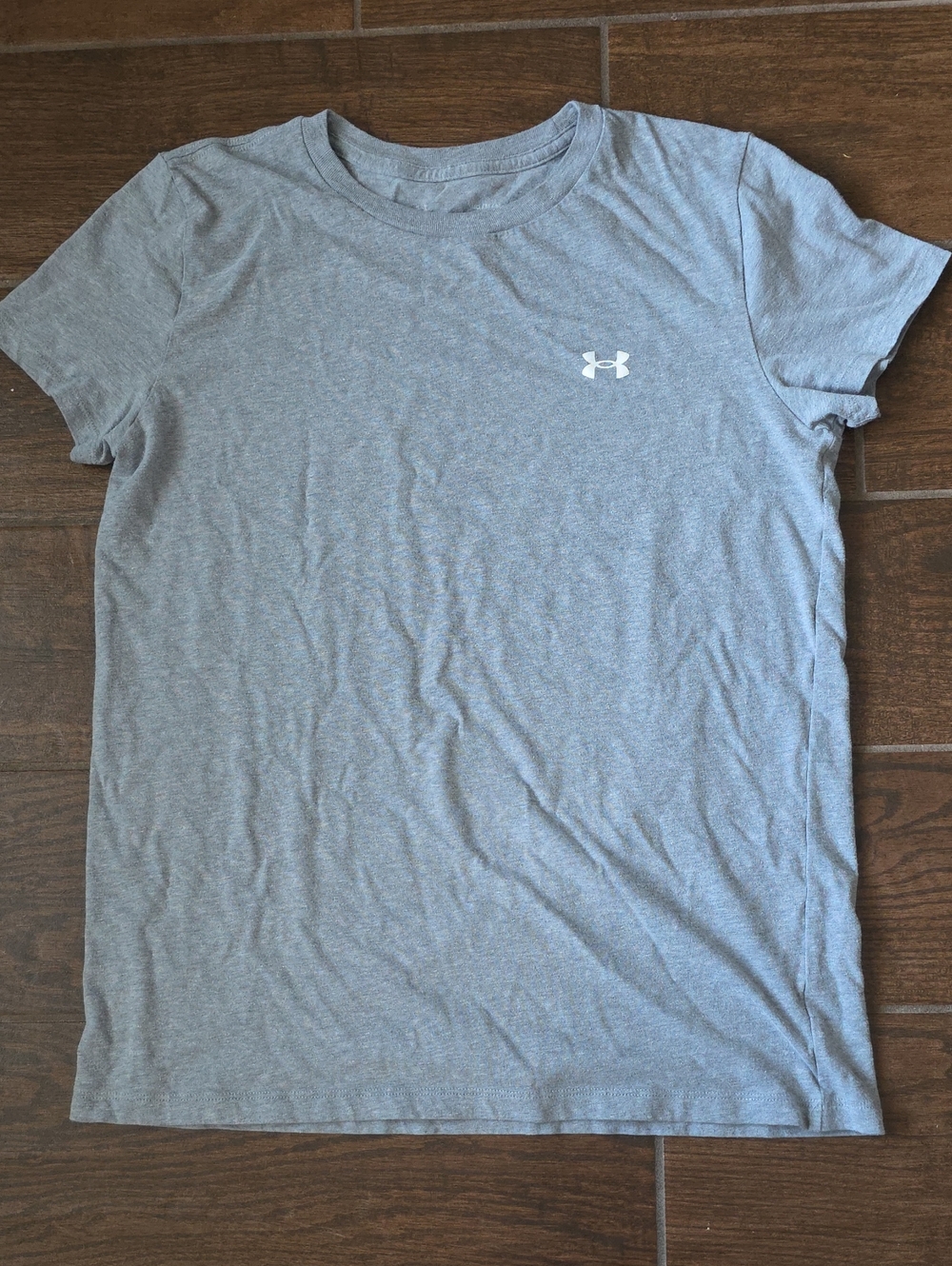 Under Armour Women's Heather Gray Short Sleeve Tee